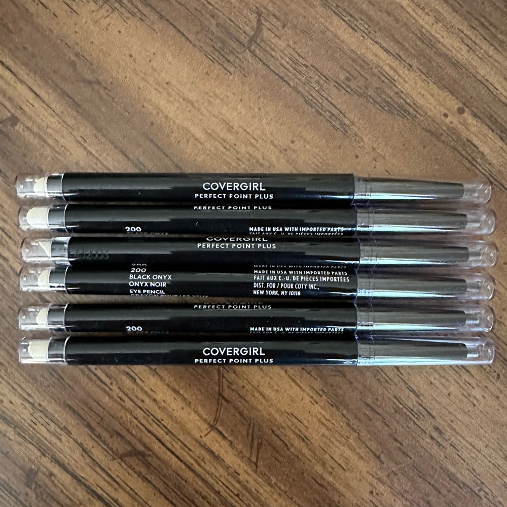 COVERGIRL Perfect Point Plus Eyeliner- Black Onyx (set of 6)